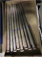 METAL STAKES 16" LONG, 8 COUNT
