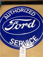 FORD Authorized Service metal