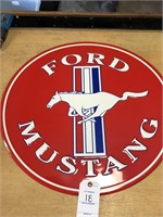 FORD Mustang metal 23"
