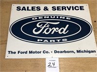 FORD metal sign 17" x 12"