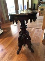 Antique Table 16" diamter 27" tall