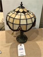 Lamp (Tiffney type shade)