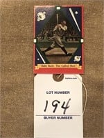 Babe Ruth baseball card "The Called Shot"