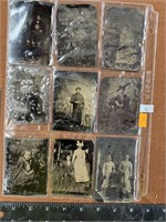 Nine Antique Tintypes