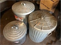 Galvanized Cans