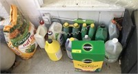 GROUP LOT OF MISC YARD CHEMICALS