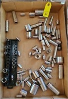 TRAY LOT KOBALT STANDARD SOCKETS ASSORTED