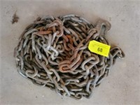 CHAIN W/2 HOOKS APPROX. 20’