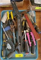 ASSORTED TOOLS PLIERS, SCREWDRIVERS