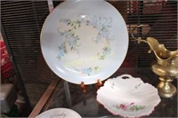 FLORAL DECORATED PLATES