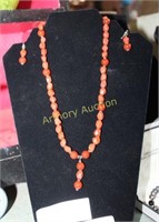 NECKLACE AND EARRING SET - DISPLAY NOT INCLUDED