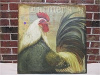 22x22 Rooster Picture