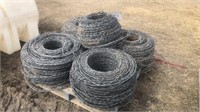 5 Rolls of Barb Wire