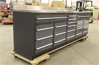 TMG Industrial Pro Series 10FT 20-Drawer Stainless