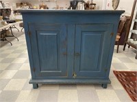 Painted Pine Country Jelly Cupboard