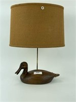 Ken Harris Woodville, NY Natural Duck Table Lamp