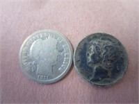 Mercury & Barber Dimes