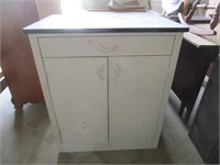 Enamel Ware top Kitchen Cabinet - Pick up only