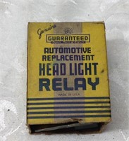 Vintage automotive headlight relay replacement
