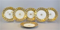 Set of 6 Klingenberg & Dwenger Limoges Plates