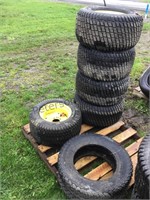 Lot of Mower Tires