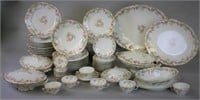 66 Pieces Elite Limoges Porcelain Dinnerware