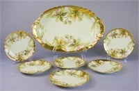 Limoges Platter and Matching Plates