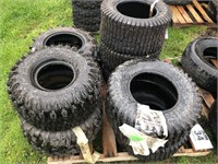Pallet of 9 Tires