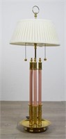 Brass Candlestick Style Lamp