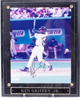 Ken Griffey Jr. Signed & Mounted Photograph COA AA