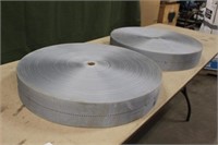 (2) Rolls of 4" Polyester Webbing, Approx (300) FT