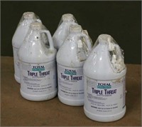 (5) 1-Gal Total Solutions Triple Threat Herbicide