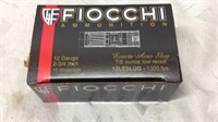 Fiocchi 12 gauge slugs Ammunition