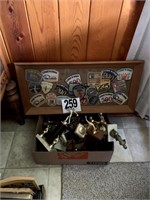 Bowling Trophies And Patches (Kitchen)
