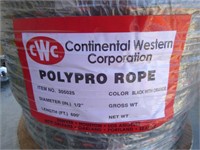 1/2"x600' Polypro Rope