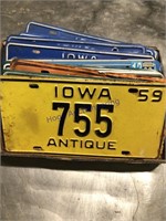 OLD LICENSE PLATES