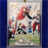 1996 Pinnacle Terrel Davis Football Card