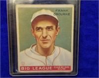 1933 Goudey Gum Frank O'Rourke Baseball Card