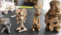 Ancient Mayan Figurines
