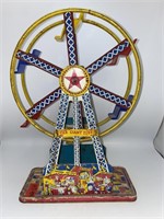 "The Giant Ride" Tin Ferris wheel