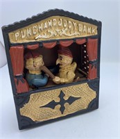 Punch and Judy Metal Bank