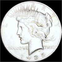 1935-S Silver Peace Dollar XF