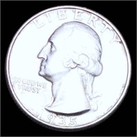1935 Washington Silver Quarter CHOICE PROOF