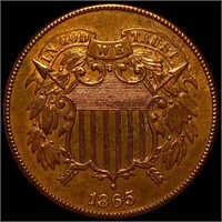 1865 Two Cent Piece UNCIRCULATED