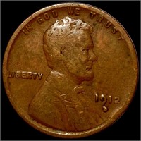 1912-D Lincoln Wheat Penny NICELY CIRCULATED