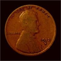 1912-D Lincoln Wheat Penny NICELY CIRCULATED