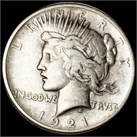 1921 Silver Peace Dollar LIGHTLY CIRCULATED