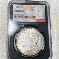 1888-S Morgan Silver Dollar NGC - GENUINE