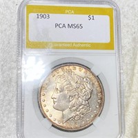 1903 Morgan Silver Dollar PGA - MS65