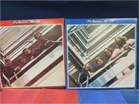 Beatles Blue and Red Album LP Vinyl